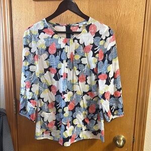 Boden size 8 floral blouse